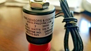 PREDYNE B3315-S25 SOLINOID VALVE 50 MOPD 7W 24VDC 3/32X3/32" ORIFICE - Picture 1 of 3