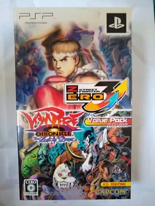 Sony PSP Street Fighter Zero 3 Vampire Chronicle Playstation Portable Japanese - Picture 1 of 1