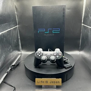 SONY PS2 SCPH-15000 Console & Controller Black PlayStation 2 Bundle Ready to Use - Picture 1 of 24