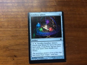 Miscut Armillary Sphere Misprint MTG Magic Card Commander EDH - Picture 1 of 2