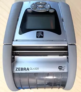 Zebra QLn320 Mobile Label Thermal Printer WiFi Bluetooth USB Serial WIthout Lead - Picture 1 of 17