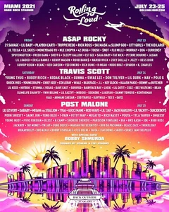 ROLLING LOUD MIAMI 2021 - 3-Day General Admission+ Ticket - Picture 1 of 1