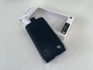 BMW Flap Case Schwarz Leder Galaxy S4 (Original BMW) Cod.80282358180 - Bild 1 von 3