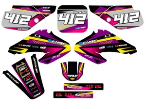 2001-2003 XR 70 SURGE Purple Senge Graphics Kit Compatible with Honda - Picture 1 of 10