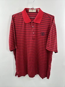 Fairway & Greene Herren Größe L gestreiftes Golf Poloshirt Binghamton Country Club - Bild 1 von 6