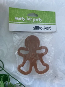 Silikomart Marty For Party Gingerbread Man Silicone Baking New! - Picture 1 of 2