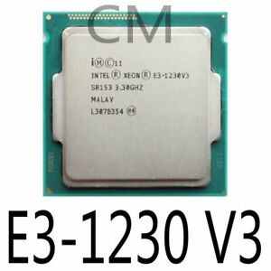 Intel Xeon E3-1230 V3 E3-1230V3 3.3GHz Quad Core LGA1150 Processor