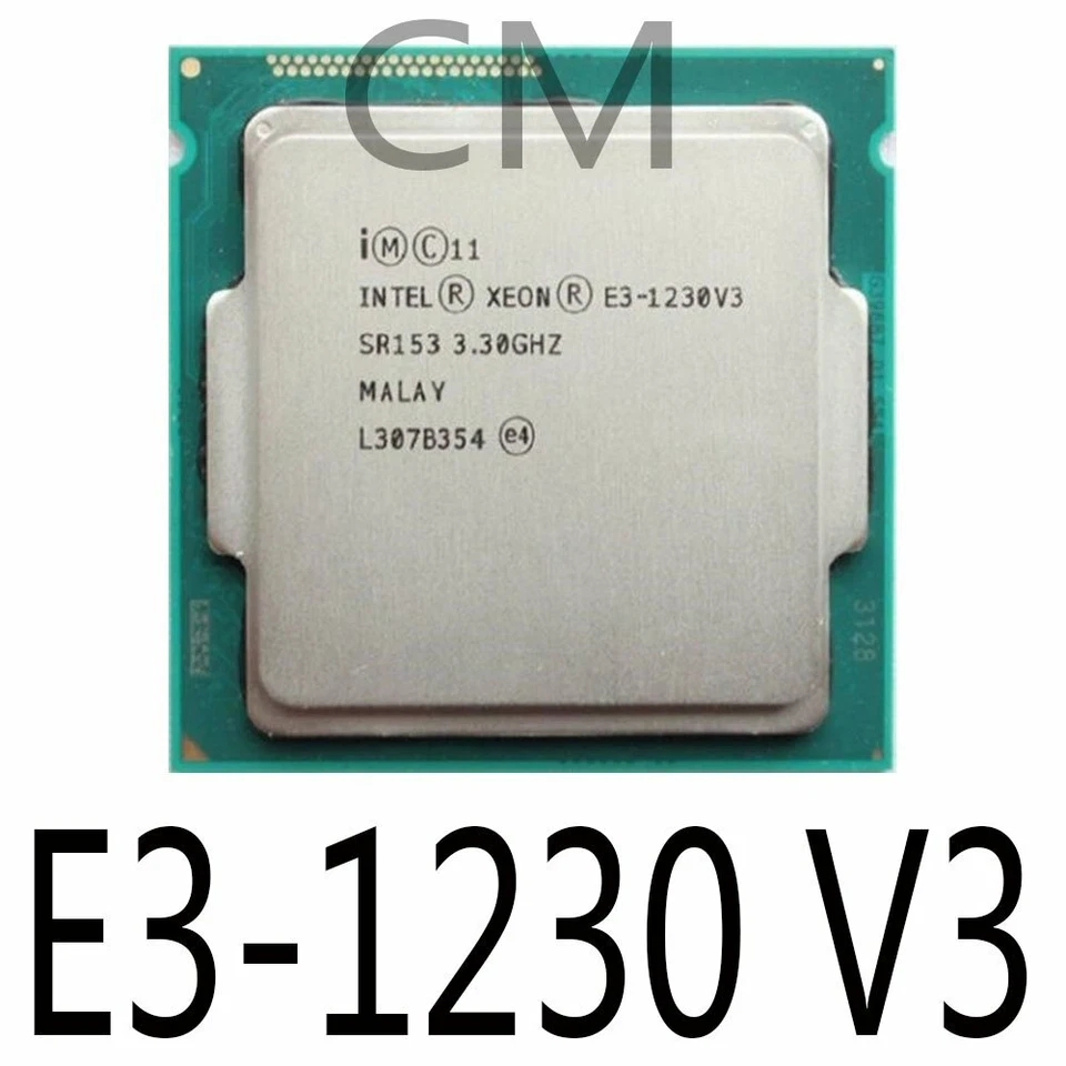 Intel Xeon E3-1230 V3 E3-1230V3 3.3GHz Quad Core LGA1150 Processor - Image 1 of 1