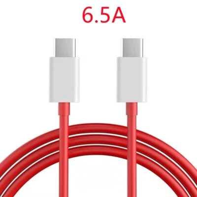 1M Warp Charge Charging SuperVooc USB-C Cable [10V/6.5A] for OnePlus 9 Pro/9/8T - Image 1 of 4