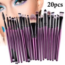 20pcs/Set Pro Makeup Brushes Kit Powder Foundation Eyeshadow Eyeliner Lip Brush