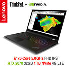 ThinkPad T15g i7 x6-Cor 5.GHz RTX 2070 FHD IPS 32GB 1TB 4G 2Y Premier Wrrnty P15