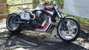 Kühlercover Kühlerschlauchcover Harley Davidson V Rod Night Rod Muscle - Bild 1 von 7