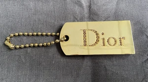 Palette de Poche & Sac Bijou CHRISTIAN DIOR Plaqué Or Édition Limitée Collector - Picture 1 of 13