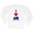 'I Love New Zealand' Adult Sweatshirt / Sweater / Jumper (SW033391)