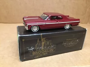 BROOKLIN MODELS METAL 1:43 SCALE 1963 OLDS OLDSMOBILE STARFIRE BRK.60 NEAR MINT - Picture 1 of 8
