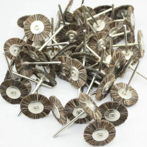 10pcs New Dental Buffing Polishing Polisher Wheel Brush Dentist Lab Equipment - Foto 1 di 7