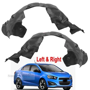 Fender Liners Set Front For 2012-2016 Chevrolet Sonic - Foto 1 di 14