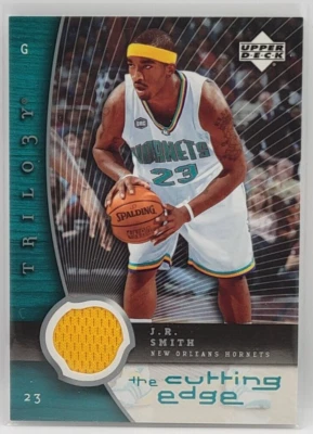 05-06 Upper Deck Trilogy the Cutting Edge J.R. Smith Relic (New Orleans Hornets) - Image 1 of 2