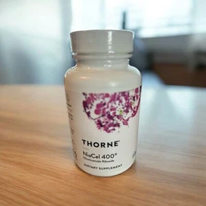 Thorne Research Niacel 400 60 Capsules New & Sealed Expires 4/2026 - Picture 1 of 2