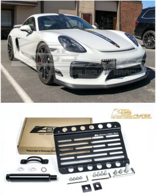 Номерной знак для 2016 Porsche 981 Cayman GT4 и Boxster Spyder | передний буксировочный крюк - Изображение 1 из 4