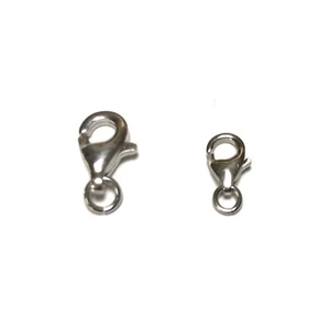 Chiusura a moschettone in argento 925% - Imagen 1 de 5