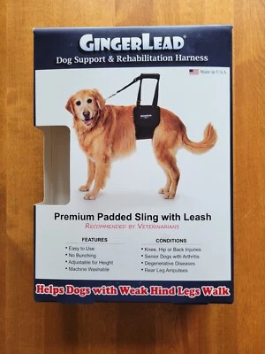 Ginger Lead Dog Support & Rehabilitation Harness For Large Female Dog - Image 1 of 4