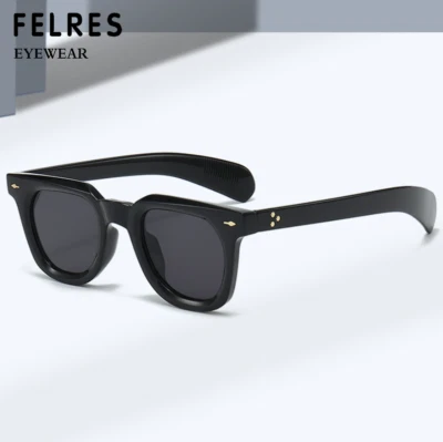 Men Women Square Retro Sunglasses Outdoor Driving Shade Classes UV400 New - Image 1 of 4