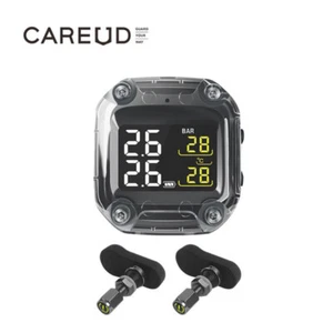 Waterproof Motorcycle Real Time Tire Pressure Monitoring System TPMS Wireless - Picture 1 of 6