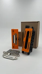 M3D Carpentry Latch Jig - EUROSPEC BAE5025NP/R Bathroom Latch 35/44 mm Door - Picture 1 of 9