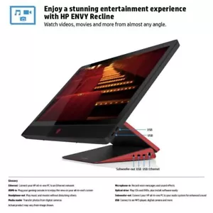 HP ENVY 23" RECLINE TOUCHSMART ALL IN ONE TOUCHSCREEN PC i5 8GB 1TB SSD WIN 10 - Picture 1 of 7