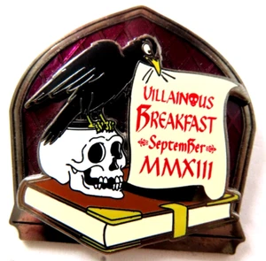 Prendedor Disney WDW Reflejos del Mal Villano Desayuno Regalo LE 450 #98041 - Imagen 1 de 2