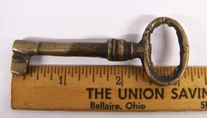 Vintage Brass Skeleton Key 1-3/4" - Picture 1 of 5