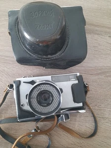 Zorki 10 Film Camera 35mm Industar-63 Lens Automatic Rangefinder Vintage USSR - Picture 1 of 6