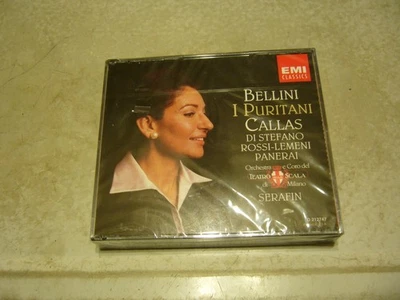 Bellini “I Puritani” Callas / Di Stefano /Rossi (2-CD) BRAND NEW FACTORY SEALED! - Immagine 1 di 2