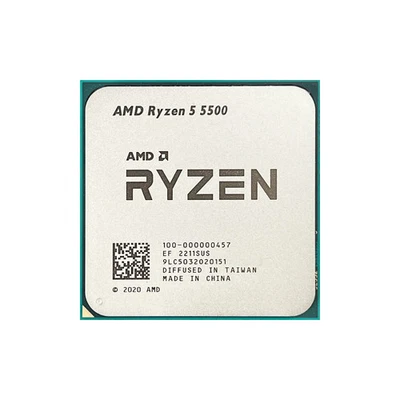 AMD Ryzen 5 5500 R5 5500 3.6GHz 6 Core 12 Thread CPU Processor 7NM L3=16M AMD  - Image 1 of 4