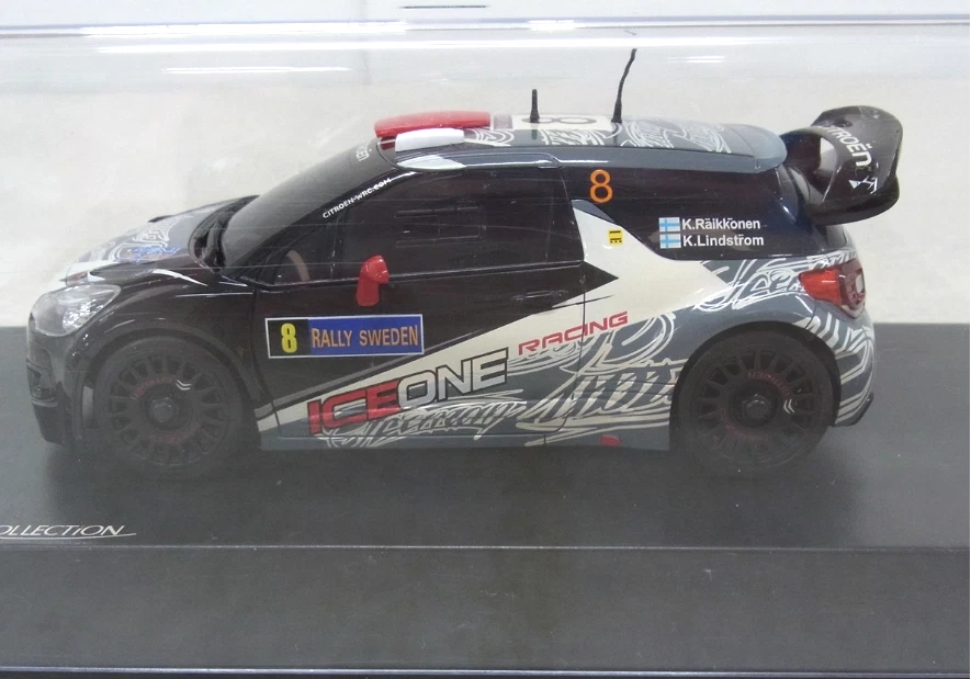 Kyosho Mini-Z ASC Citroen DS3 WRC 2011 For AWD DWS Series ICE1 Racing No.8 - Image 1 of 4
