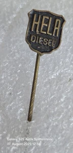 Anstecknadel ; - Hela Diesel Traktor Schlepper Landmaschine Landtechnik - Picture 1 of 2