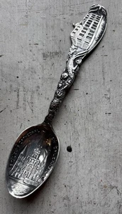 Vintage Sterling Silber New Orleans Souvenir Löffel - Bild 1 von 8
