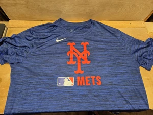 mlb nike authentic collection dri fit new york mets t shirt xxl - Bild 1 von 5