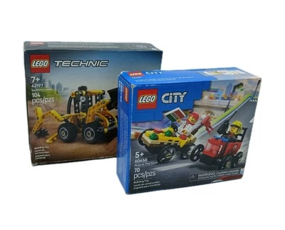 2 LEGO Technic 42197 And City 60458 Building Block Toy Set - Image 1 of 4