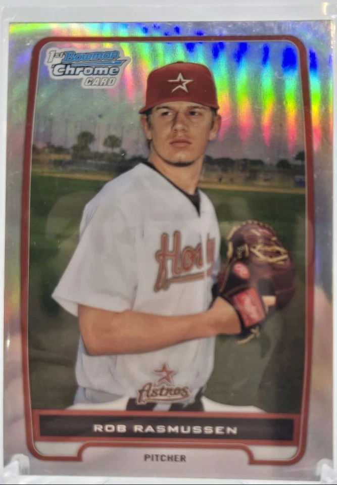 2012 Bowman Chrome Rob Rasmussen Houston Astros #BCP111 - Image 1 of 2