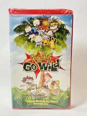 Rugrats Go Wild (VHS, 2003) Brand New Sealed Animation Cartoon Movie - Image 1 of 4