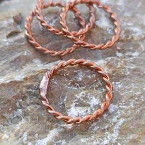 Lost 1/9 Cubit Tensor Ring 177 Mhz  Hidden Forbidden Copper Energy Tensor Ring - Picture 1 of 24