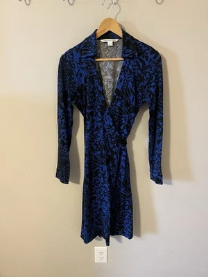 DVF Diane Von Furstenberg Nuevo Vestido Jeanne Dos Envolventes Foto 1 de 4