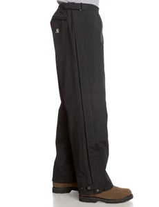 CARHARTT Men's Shoreline Waterproof Breathable Pants SZ XL Tall Black B216 NWT - Picture 1 of 6