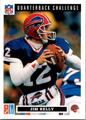 1991 Upper Deck Domino's The Quarterbacks #2 Jim Kelly - Image 1 of 2
