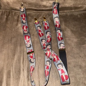 CAS Germany Betty Boop Suspenders Rare SEE PICS - Picture 1 of 12
