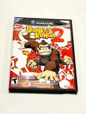 Juego Donkey Konga 2 para Nintendo GameCube - Probado y Limpio - Funciona bien Foto 1 de 4