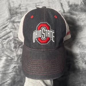 Ohio State Buckeyes Wrangler Mesh Snapback Cap Hat Adult OSFM OSU Dad Hat - Picture 1 of 8