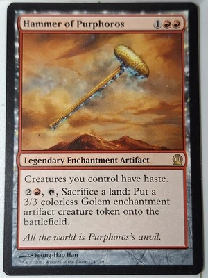 Hammer of Purphoros - Theros - Magic the Gathering MTG Nice! - Image 1 of 3
